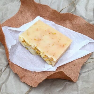 Lavender, Lemongrass & Calendula Natural Handmade Soap Bar