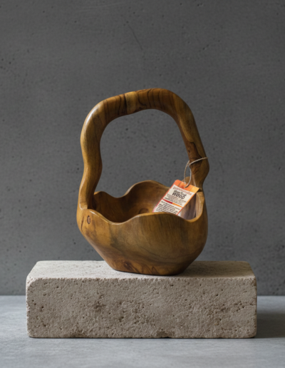 Med Back Handle Bowl aprox 25cm