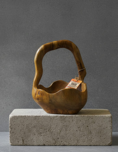 Med Back Handle Bowl aprox 25cm