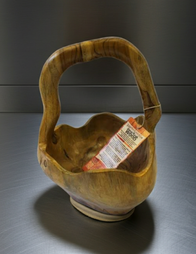 Med Back Handle Bowl aprox 25cm