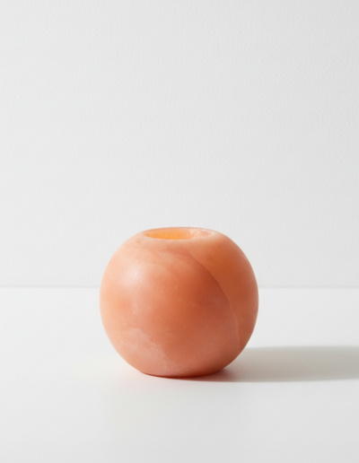 Salt Candle Holder - Round