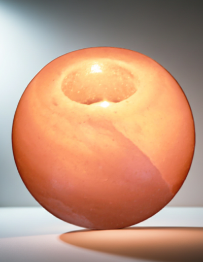 Salt Candle Holder - Round