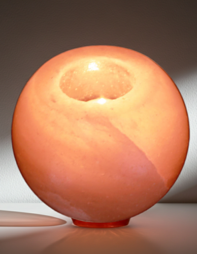 Salt Candle Holder - Round