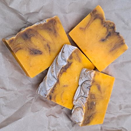 Sweet Orange & Cinnamon Natural Handmade Soap Bar