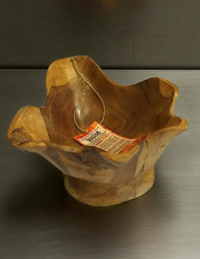 Teak Spiky Finger Bowls aprox 25m