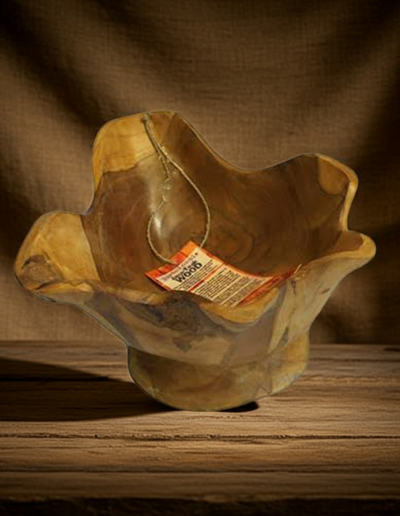 Teak Spiky Finger Bowls aprox 25m