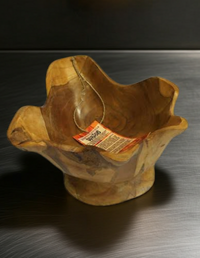 Teak Spiky Finger Bowls aprox 25m