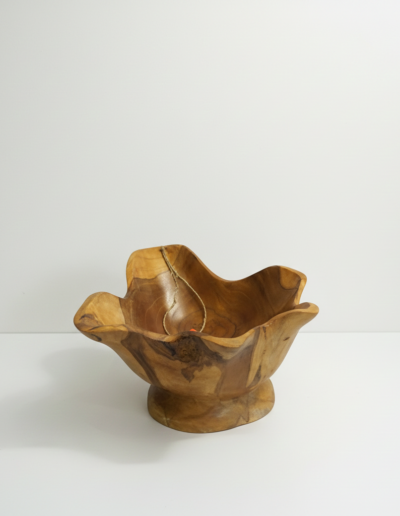 Teak Spiky Finger Bowls aprox 25m