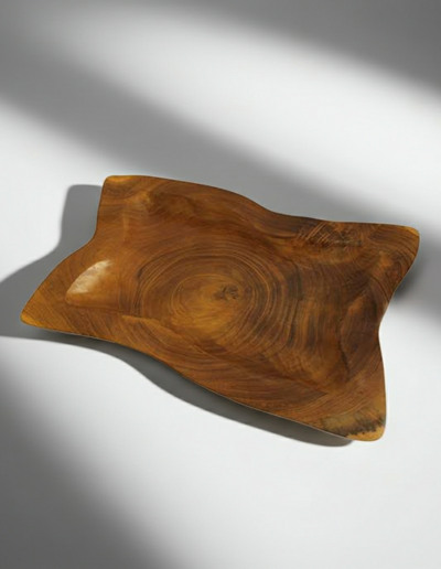 Teak Square Plates aprox 20cm