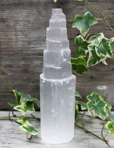 Natural Selenite Tower