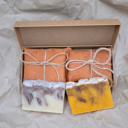 Orange, Cinnamon and Spice Natural Soap Wellness Gift Box
