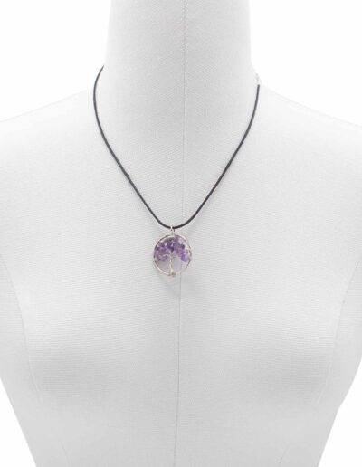 Amethyst Tree of Life Pendant