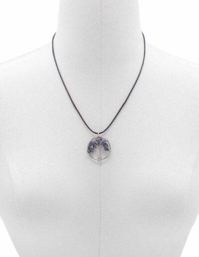 Sodalite Tree of Life Pendant