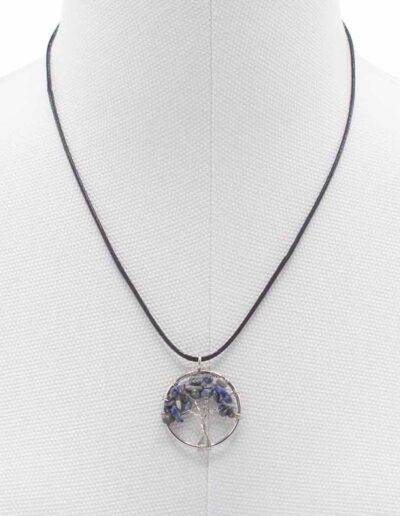 Sodalite Tree of Life Pendant