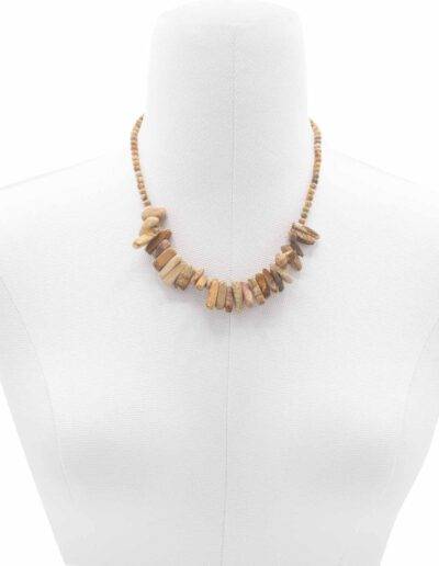 Map Stone Longstone Gem Necklace