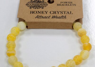 Honey Crystal Power Bracelet