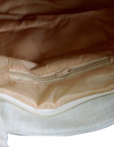 Pink Flamingo Rope Handle Bag