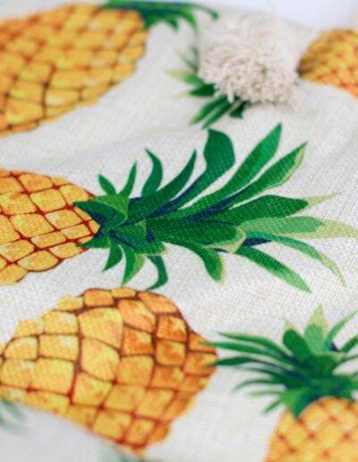 Pineapples Rope Handle Bag