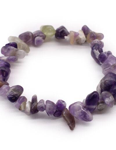 Amethyst Chipstone Bracelet