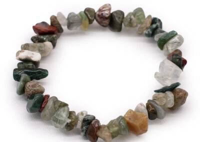 Moss Agate Chipstone Bracelet