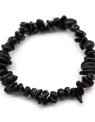 Black Agate Chipstone Bracelet