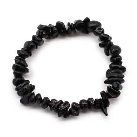 Black Agate Chipstone Bracelet