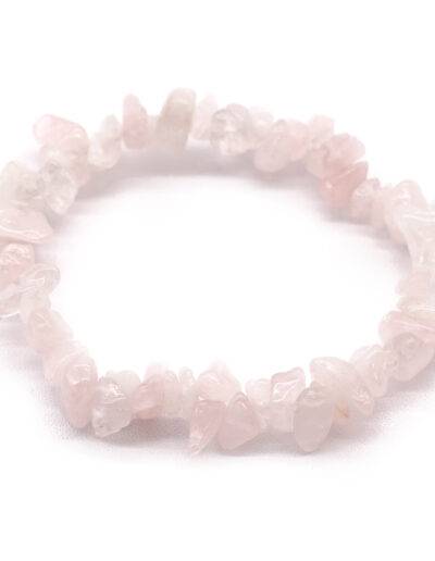 Rose Quartz Chipstone Bracelet