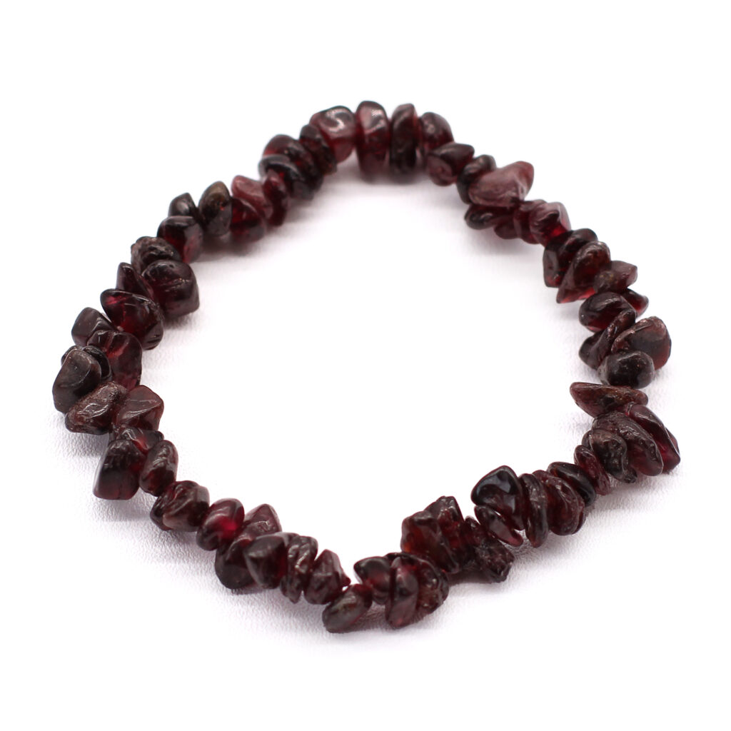 Blood Garnet Chipstone Bracelet