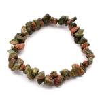 Green Jasper Chipstone Bracelet