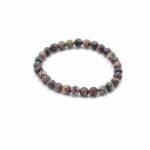 Leopard Skin Courage Gemstone Manifestation Bracelet