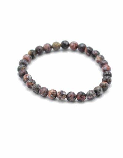 Leopard Skin Courage Gemstone Manifestation Bracelet