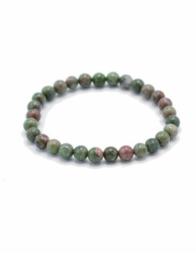 Green Jasper Growth Gemstone Manifestation Bracelet