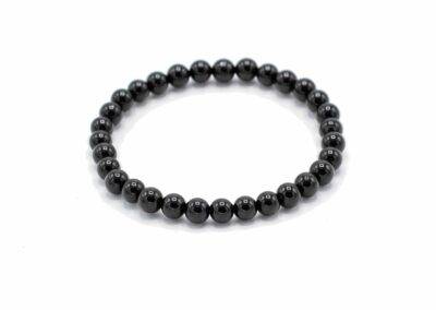 Black Agate Protection Gemstone Manifestation Bracelet