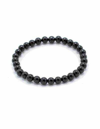 Black Agate Protection Gemstone Manifestation Bracelet