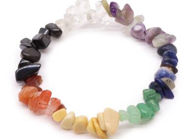 Chakra Stones Chipstone Bracelet