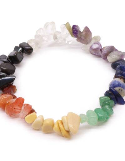 Chakra Stones Chipstone Bracelet
