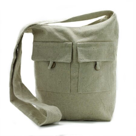 Large Sized Natural Tones Two Pocket Bags