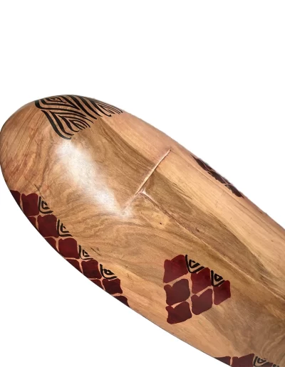 African Elephant Design Wooden Tray