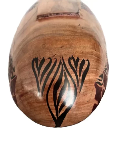 African Giraffe Design Wooden Tray