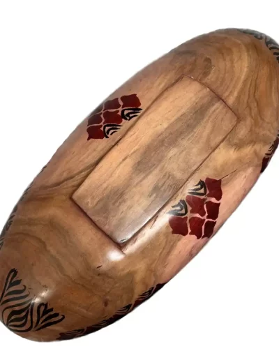 African Giraffe Design Wooden Tray