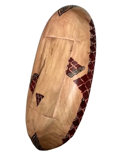 African Giraffe Pattern Wooden Tray