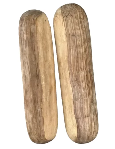 African Stripes Long Wooden Tray