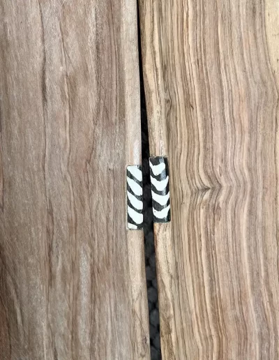 African Stripes Long Wooden Tray