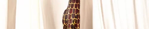 Large Eco Handmade Ornamental Giraffe