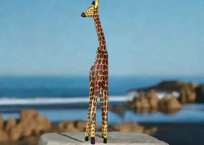 Large Eco Handmade Ornamental Giraffe