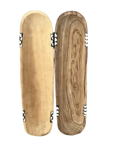 Spots Patterns Long Wooden Tray