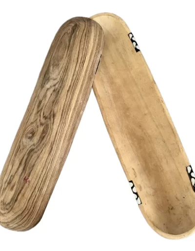 Spots Patterns Long Wooden Tray