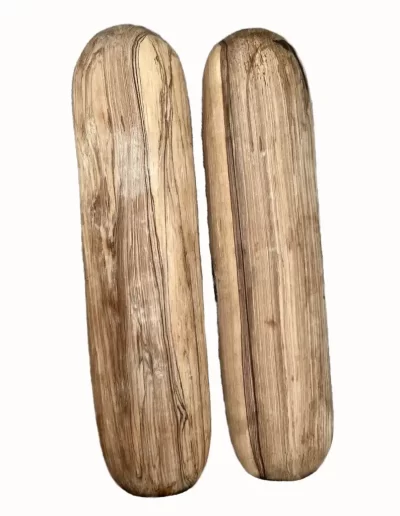 Stripes Patterns Long Wooden Tray