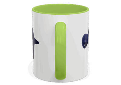 Hippo Ceramic Accent Coffee Mug