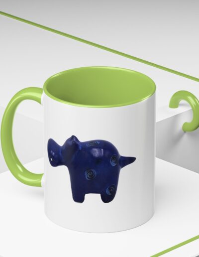Hippo Ceramic Accent Coffee Mug